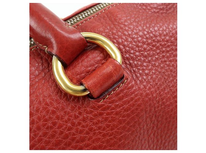 Borsa 2Way in pelle di vitello con logo PRADA Borsa a mano Borsa a tracolla Rossa - vista 11