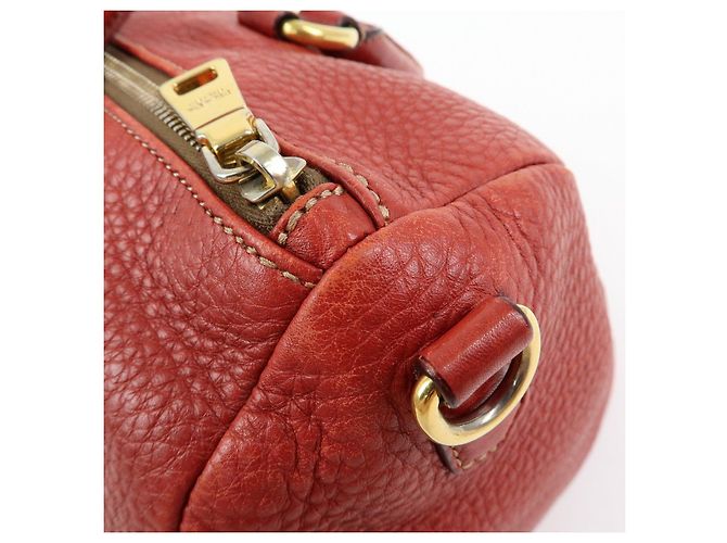 Borsa 2Way in pelle di vitello con logo PRADA Borsa a mano Borsa a tracolla Rossa - vista 16