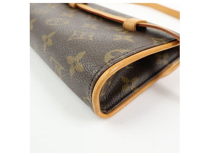 Louis Vuitton Monogram Pochette Florentine Waist Bag Belt S M51855 - vista 15