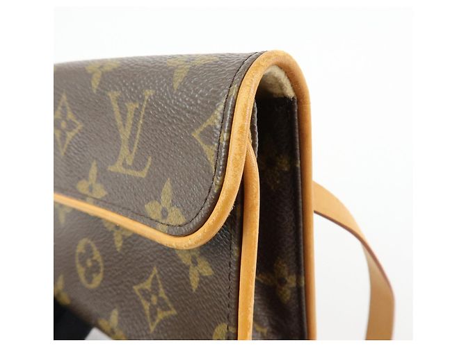 Louis Vuitton Monogram Pochette Florentine Waist Bag Belt S M51855 - vista 16