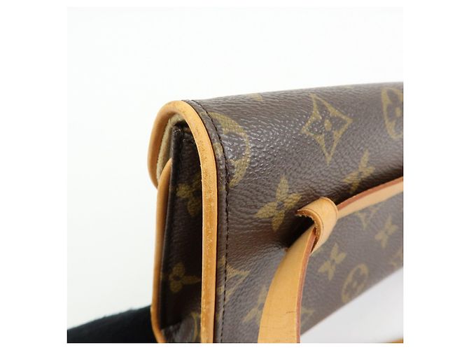 Louis Vuitton Monogram Pochette Florentine Waist Bag Belt S M51855 - vista 17