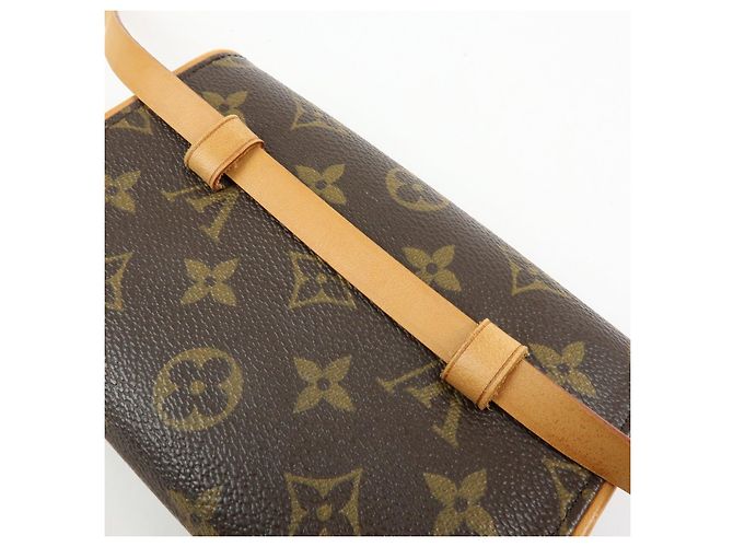 Louis Vuitton Monogram Pochette Florentine Waist Bag Belt S M51855 - vista 18