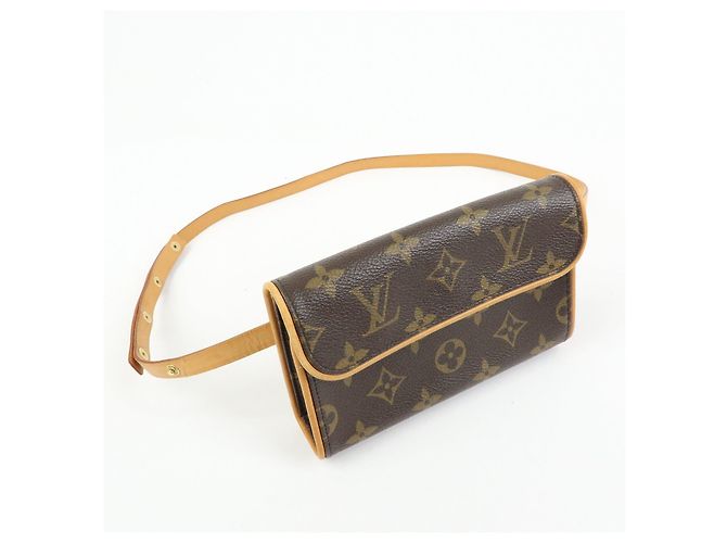 Louis Vuitton Monogram Pochette Florentine Waist Bag Belt S M51855 - vista 4