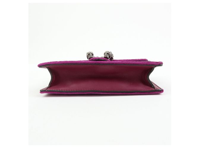 Borsa GUCCI Dionysus Super Mini Bag in velluto con catena 476432 - vista 5