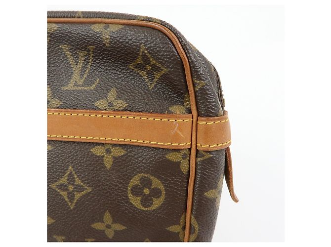 Louis Vuitton Monogram Compiegne 28 Pouch Clutch Bag Brown M51845 - vista 10