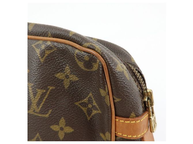 Louis Vuitton Monogram Compiegne 28 Pouch Clutch Bag Brown M51845 - vista 12