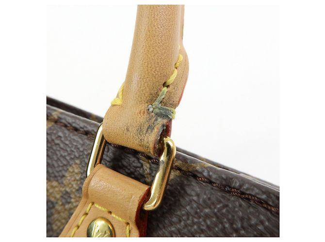 Louis Vuitton Monogram Petit Sac Plat Borsa a Mano e a Spalla 2Way M69442 - vista 11
