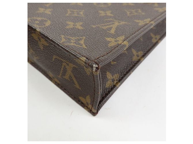 Louis Vuitton Monogram Petit Sac Plat Borsa a Mano e a Spalla 2Way M69442 - vista 16