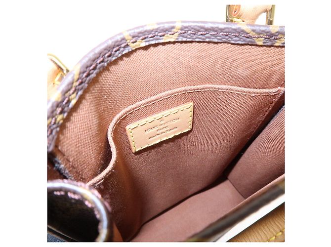 Louis Vuitton Monogram Petit Sac Plat Borsa a Mano e a Spalla 2Way M69442 - vista 21
