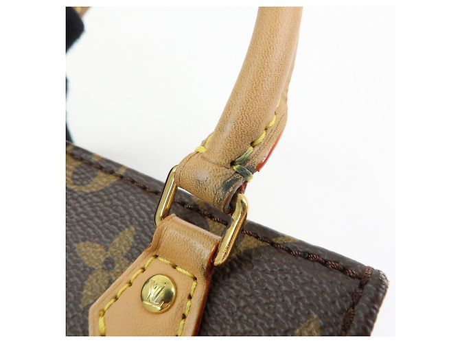 Louis Vuitton Monogram Petit Sac Plat Borsa a Mano e a Spalla 2Way M69442 - vista 8