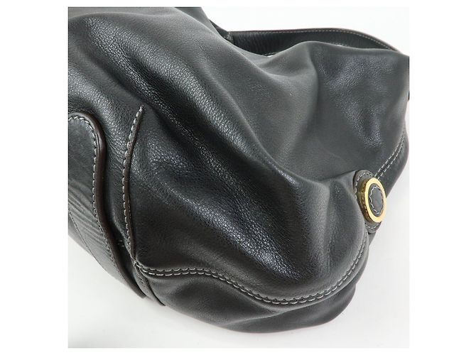 Borsa a spalla e borsa a mano in pelle LOEWE Logo Nero - vista 11