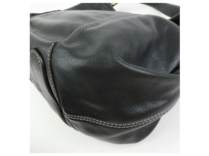 Borsa a spalla e borsa a mano in pelle LOEWE Logo Nero - vista 13