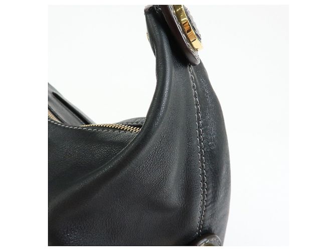 Borsa a spalla e borsa a mano in pelle LOEWE Logo Nero - vista 14