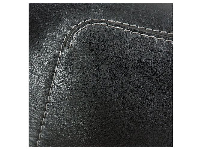 Borsa a spalla e borsa a mano in pelle LOEWE Logo Nero - vista 20