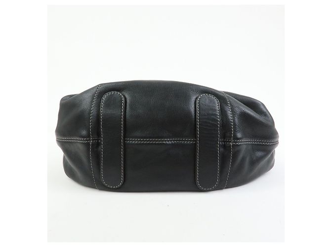 Borsa a spalla e borsa a mano in pelle LOEWE Logo Nero - vista 5
