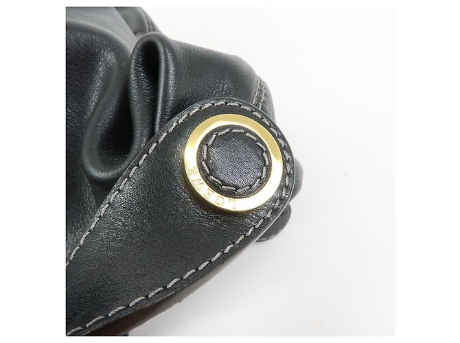 Borsa a spalla e borsa a mano in pelle LOEWE Logo Nero - vista 9