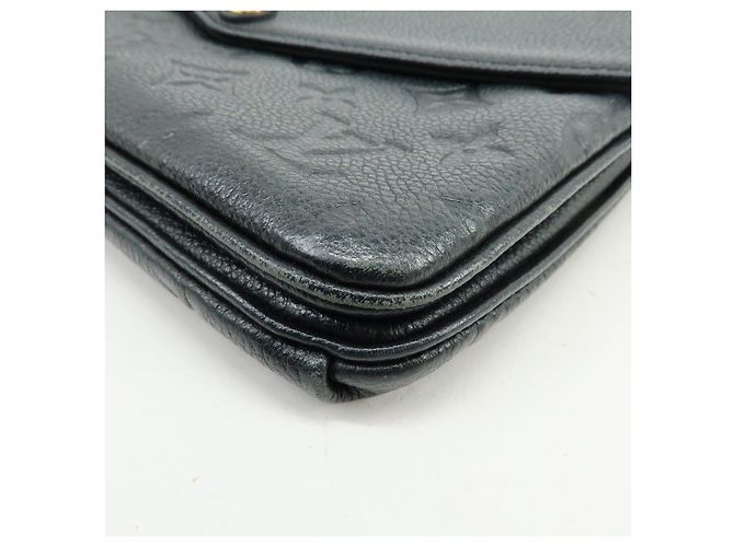 Louis Vuitton Monogram Empreinte Twice Shoulder Bag Noir M50258 - vista 11