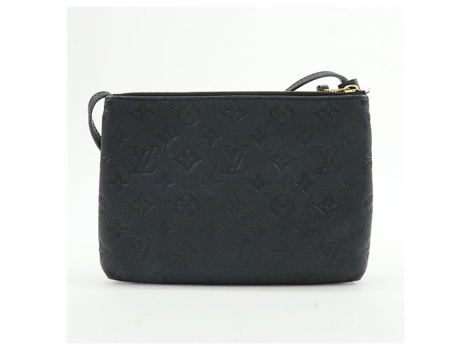 Louis Vuitton Monogram Empreinte Twice Shoulder Bag Noir M50258 - vista 2