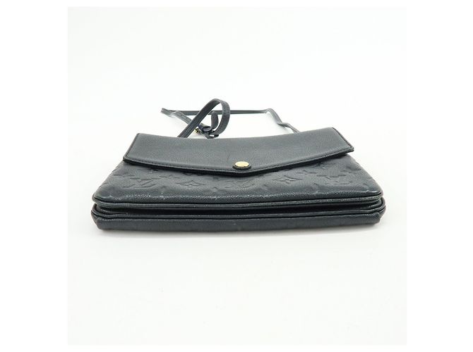 Louis Vuitton Monogram Empreinte Twice Shoulder Bag Noir M50258 - vista 5
