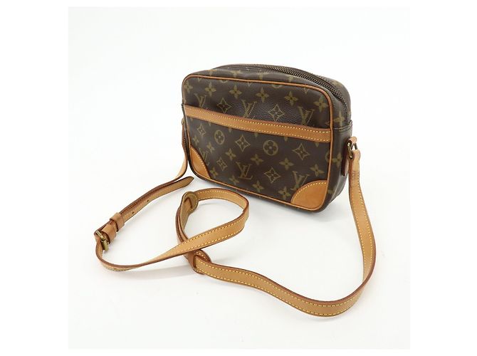 Borsa a tracolla Louis Vuitton Monogram Trocadero 23 Brown M51276 - vista 3