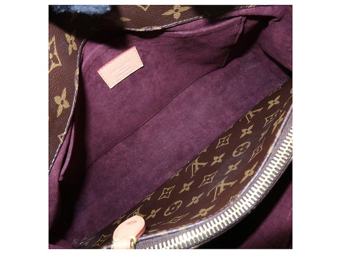 Louis Vuitton Monogram Montaigne MM 2Way Bag Hand Bag Brown M41056 - vista 17