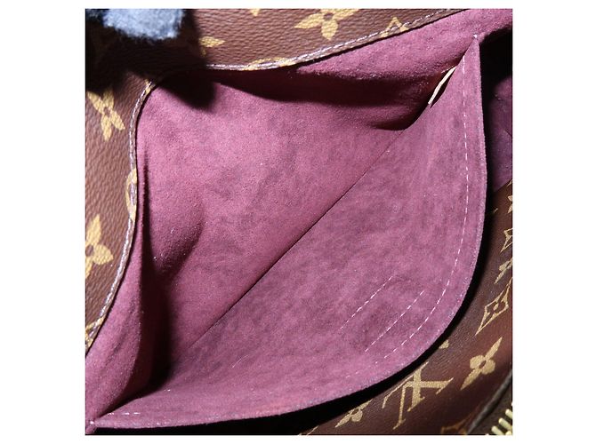 Louis Vuitton Monogram Montaigne MM 2Way Bag Hand Bag Brown M41056 - vista 18