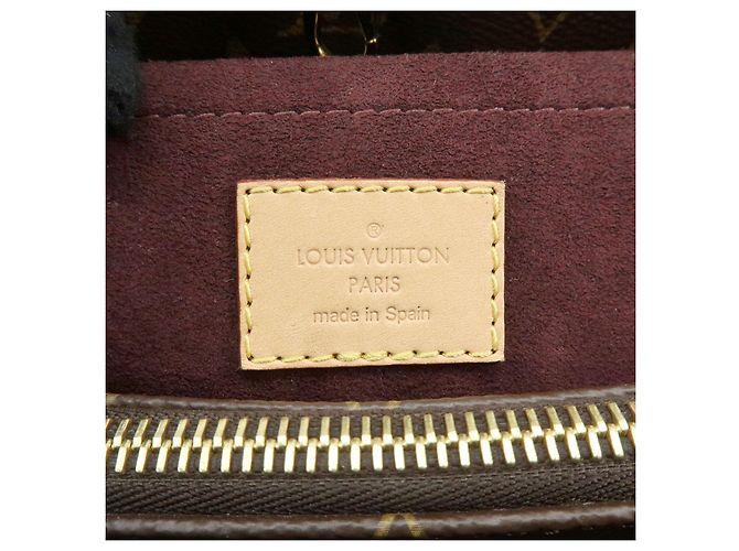 Louis Vuitton Monogram Montaigne MM 2Way Bag Hand Bag Brown M41056 - vista 23