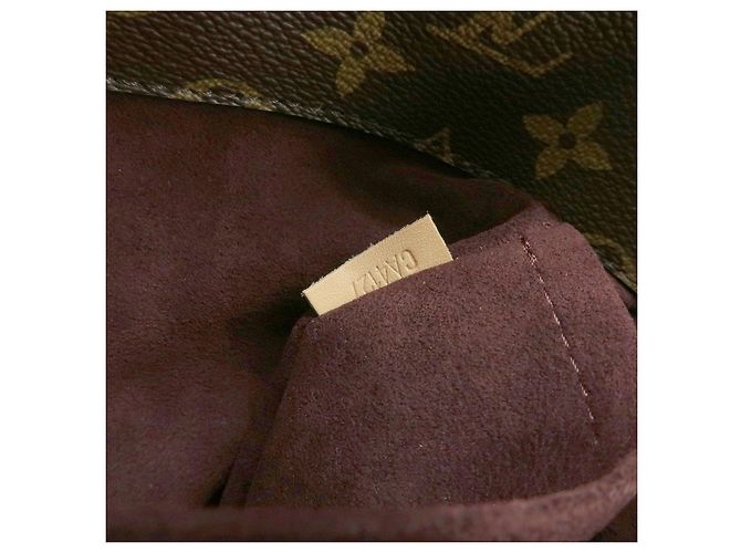 Louis Vuitton Monogram Montaigne MM 2Way Bag Hand Bag Brown M41056 - vista 24