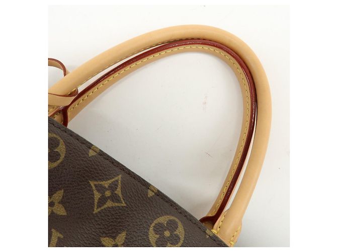 Louis Vuitton Monogram Montaigne MM 2Way Bag Hand Bag Brown M41056 - vista 6