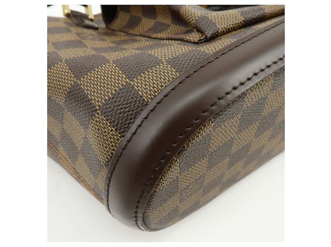 Borsa Tote Louis Vuitton Manosque PM Damier Canvas Ebene N51121 - vista 10