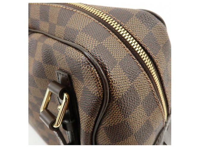 Borsa a tracolla Louis Vuitton Damier Rivington GM Damier Ebene N41158 - vista 13