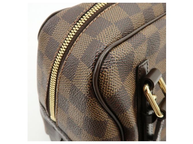 Borsa a tracolla Louis Vuitton Damier Rivington GM Damier Ebene N41158 - vista 14