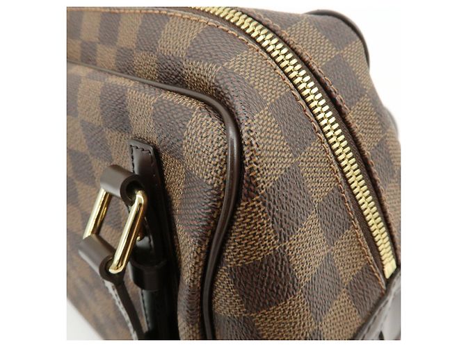 Borsa a tracolla Louis Vuitton Damier Rivington GM Damier Ebene N41158 - vista 15