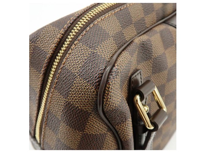 Borsa a tracolla Louis Vuitton Damier Rivington GM Damier Ebene N41158 - vista 16