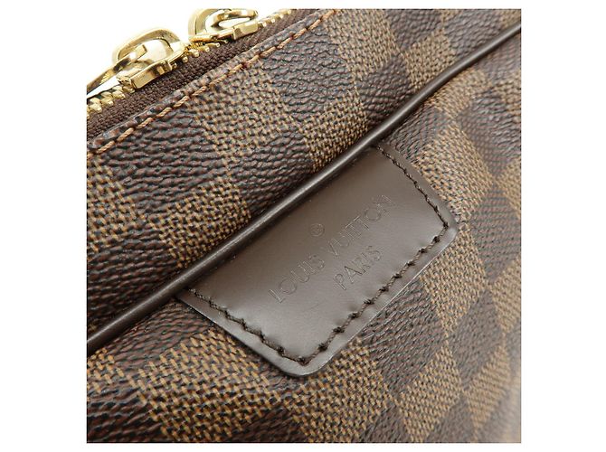 Borsa a tracolla Louis Vuitton Damier Rivington GM Damier Ebene N41158 - vista 17