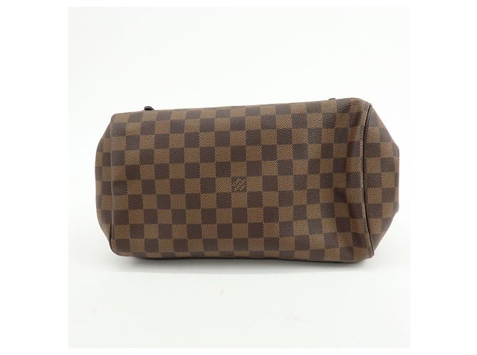 Borsa a tracolla Louis Vuitton Damier Rivington GM Damier Ebene N41158 - vista 5