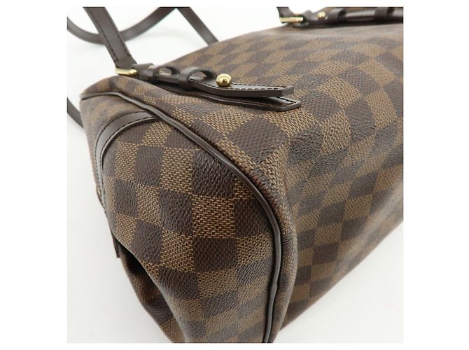 Borsa a tracolla Louis Vuitton Damier Rivington GM Damier Ebene N41158 - vista 9