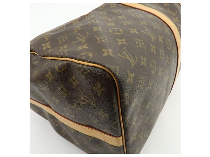 Louis Vuitton Monogram Keep All Bandouliere 55 Boston Bag Brown M41414 - vista 11