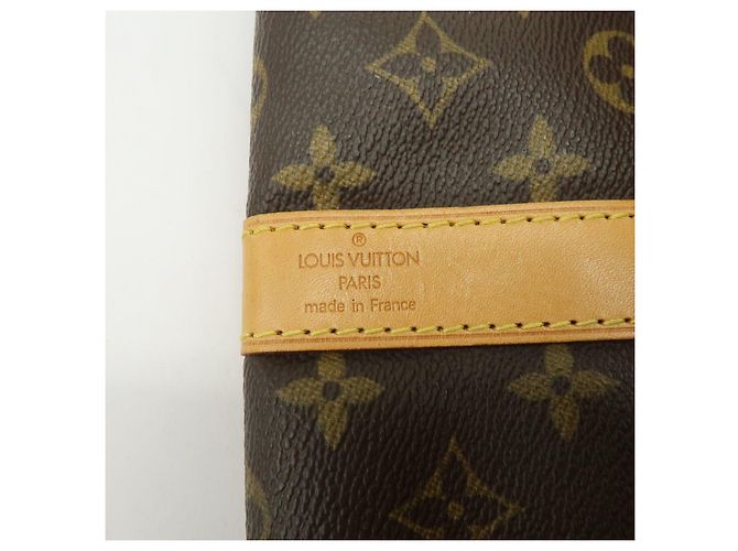 Louis Vuitton Monogram Keep All Bandouliere 55 Boston Bag Brown M41414 - vista 23