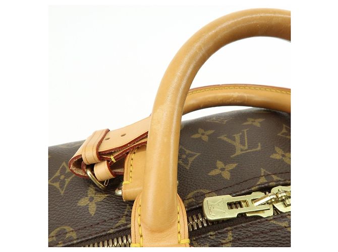 Louis Vuitton Monogram Keep All Bandouliere 55 Boston Bag Brown M41414 - vista 9