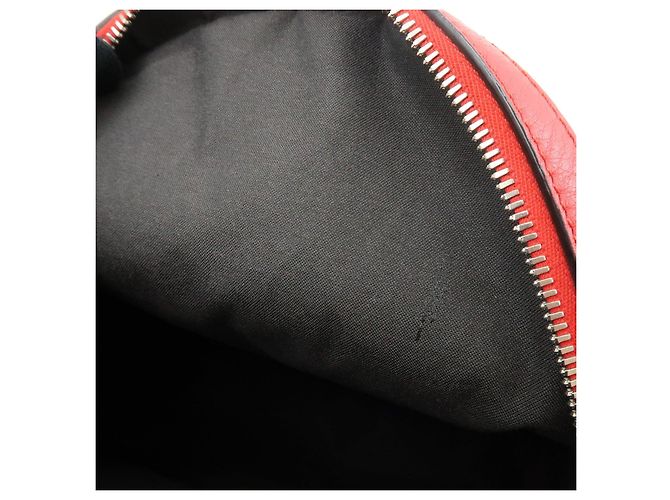 FENDI By the way Leather Mini Backpack Rucksack Studs Red 8BZ038 - view 21
