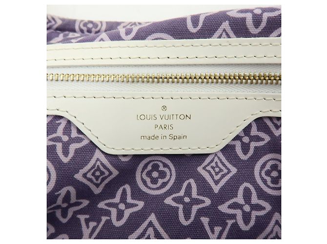 Borsa Tote Louis Vuitton Cruise Line Tahitienne PM Canvas Lilas M95680 - vista 22