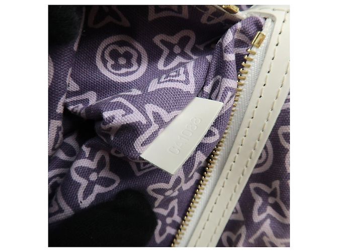 Borsa Tote Louis Vuitton Cruise Line Tahitienne PM Canvas Lilas M95680 - vista 23