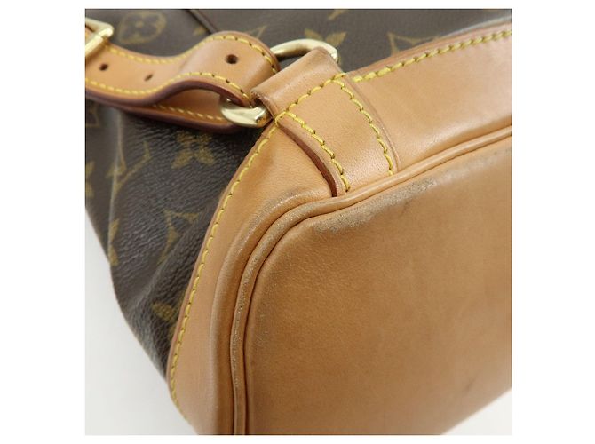 Zaino Louis Vuitton Monogram Montsouris MM Brown M51136 - vista 13