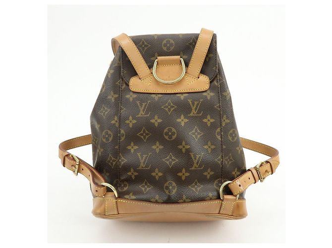 Zaino Louis Vuitton Monogram Montsouris MM Brown M51136 - vista 2