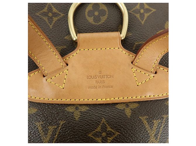 Zaino Louis Vuitton Monogram Montsouris MM Brown M51136 - vista 23