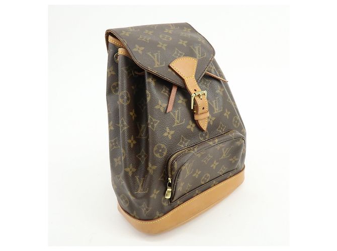 Zaino Louis Vuitton Monogram Montsouris MM Brown M51136 - vista 4