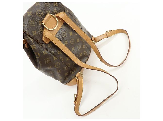 Zaino Louis Vuitton Monogram Montsouris MM Brown M51136 - vista 6
