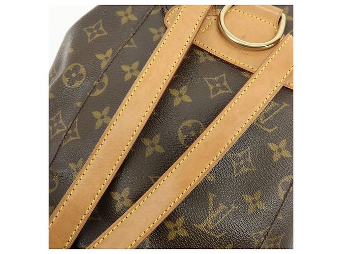 Zaino Louis Vuitton Monogram Montsouris MM Brown M51136 - vista 7