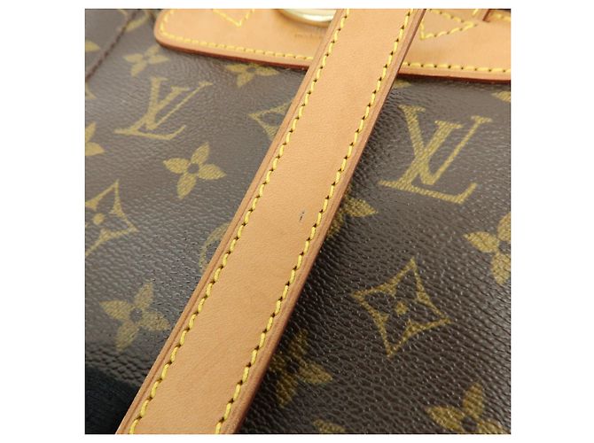 Zaino Louis Vuitton Monogram Montsouris MM Brown M51136 - vista 8